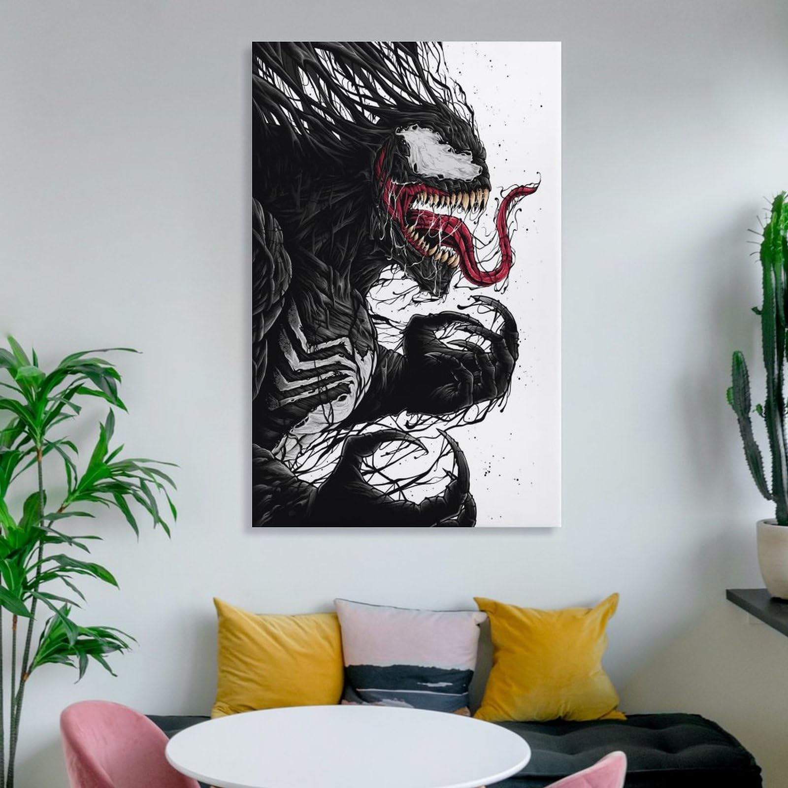 Amazon.co.jp: Venom ヴェノム ウォールアート 部屋飾り キャンバス